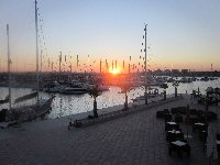 View of the marina in Torrevieja