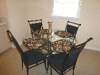 Kitchen dining area
