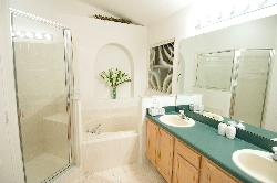 Master Bathroom with Bath Tub and Shower