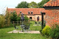 Spacious gardens of 1.5 acres