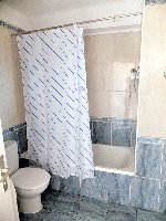 Bathroom includes washing machine