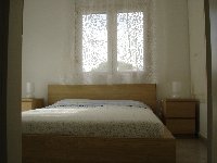 The twin-bedded room