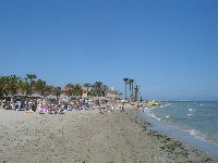 Nearest beach on the Mar Menor