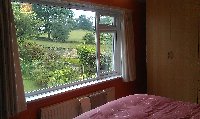 View from double  room