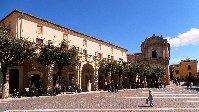 Bucchianico's historic main piazza