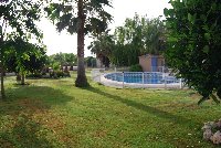 The garden and The swimming Pool