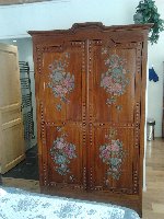 Old romantic cupboard