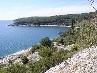 Bay on Kamenjak national nature reserve