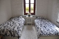 single beds bedroom - main house