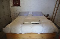 double bed bedroom - main house