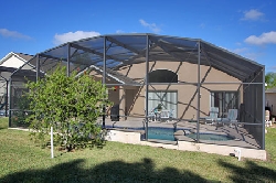 Rear view of house