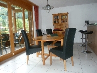 Dining area: superb mountain view
