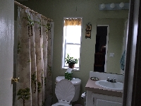 Bathroom 2 and shower