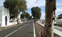 Main avenida in Guatiza