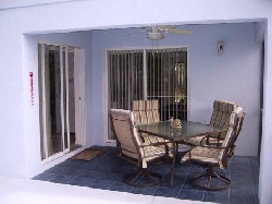 Covered Lanai with Light and Fan