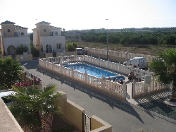 VIEW OF POOL FROM VILLA