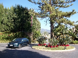 Driveway entrance