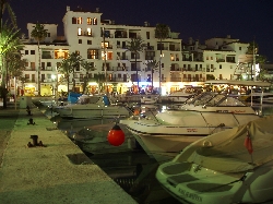 Puerto de la Duquesa by Night