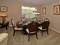 Formal dining room table & dinerware