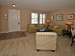 Formal lounge area, with coffee table