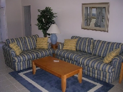 Lounge seating area