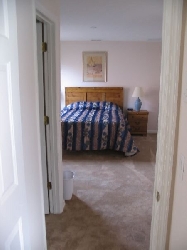 Master bedroom with walk in wardrobe
