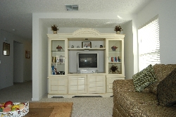 Family Room with TV, DVD, etc