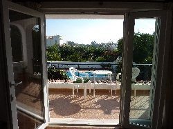 Terrace, pool & garden