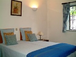 Blue bedroom