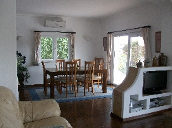 A dining area