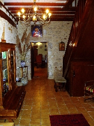 The Entrance Hall of the Manoir.