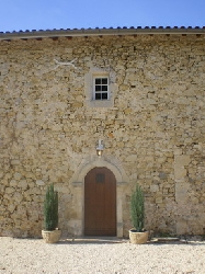 The medieval entrance.