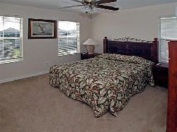 Airy Master suite with TV
