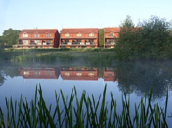 View across the lake