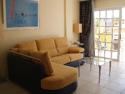 Lounge looking to patio door