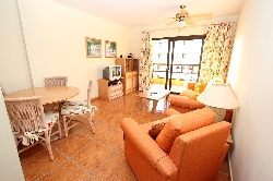 Comfortable open-plan lounge area