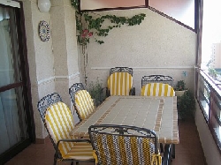 Part of terrace overlooking pool area
