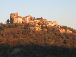 The Village of Rosciano, with local bars