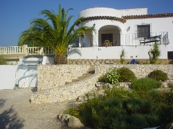 View of the front of Casa Rona