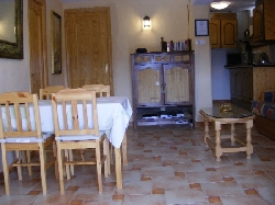 Villa dining area