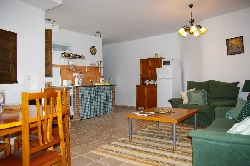 El Granero living room/kitchen