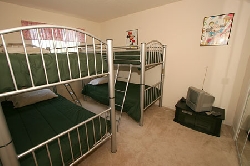 4 full size bunks! Big enough for adults