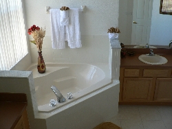 Grand master bathroom