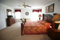Master bedroom suite
