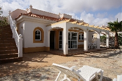 Rear of Villa, Steps up to Roof Terrace