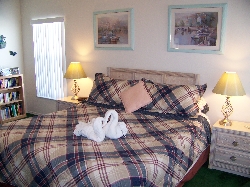 Master  bedroom with ensuite bathroom