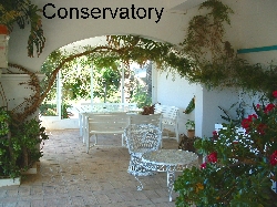 Main Villa - Conservatory