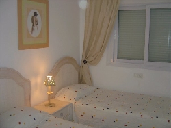 One of two twin rooms