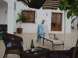 Drinks on the terrace