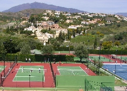 Tennis club next door